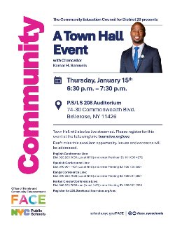 Come meet our School Chancellor